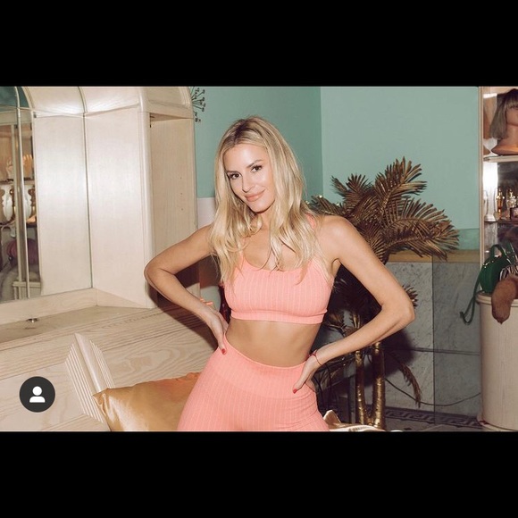 Morgan Stewart Sport Peaches & Cream Leggings - Picture 2 of 6